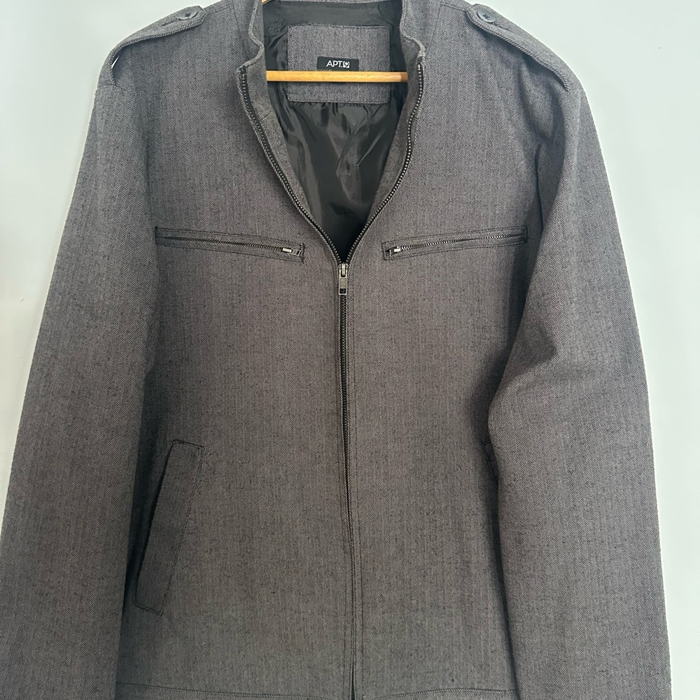 Apt. 9 Charcoal Military Jacket